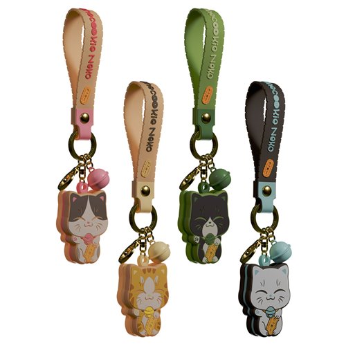 Manecookie Neko Series 1 Blind-Box Key Chain Case of 8