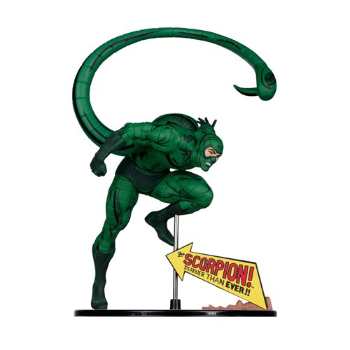 Marvel Wave 7 Scorpion Amazing Spider-Man #318 1:10 Scale Posed Figure with Scene