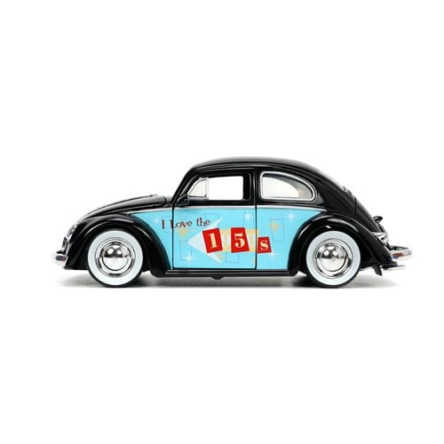 I Love The 50's 1959 Volkswagen Beetle 1:24 Scale Die-Cast Metal Vehicle