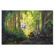 Star Wars Imperial Scout Troopers by Cliff Cramp Canvas Giclee Art Print