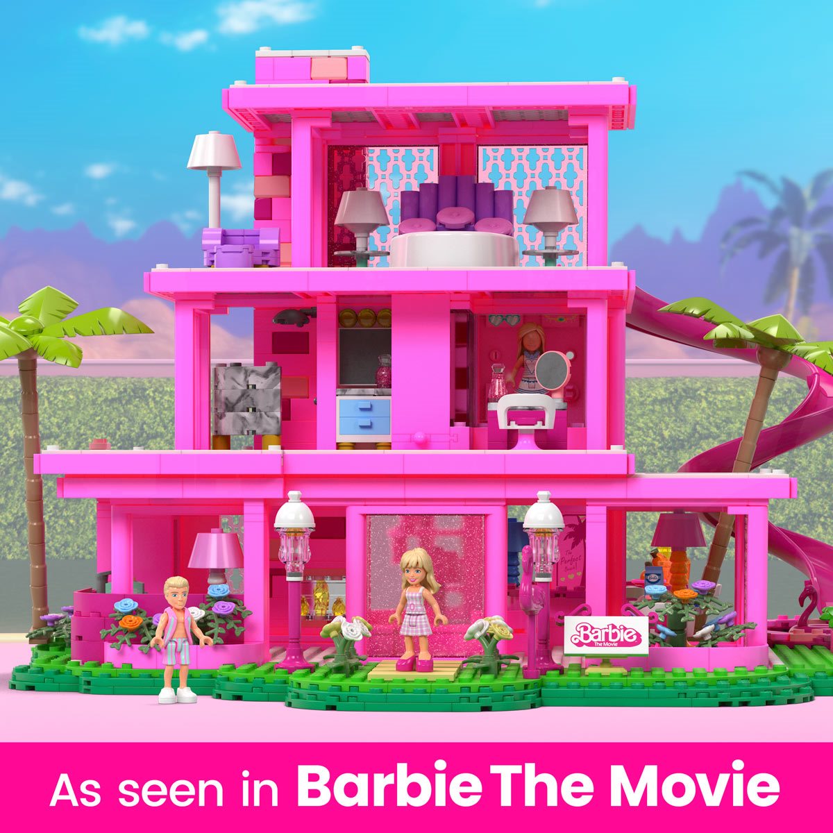 abstrakt Socialist Ledelse Barbie: The Movie MEGA Dreamhouse Playset