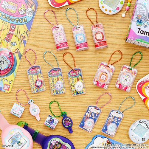 Tamagotchi Shokugan Box Collection Wave 4 Blind-Box Key Chain Case of 12