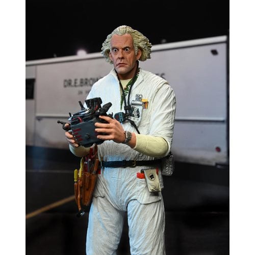 Back to the Future Ultimate Doc Brown 1985 7-Inch Scale Action Figure