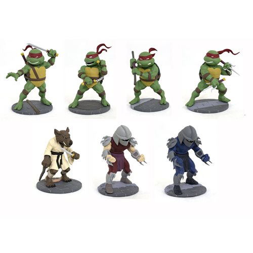 TMNT D-Formz Blind-Boxed Mini-Figures Display case of 12