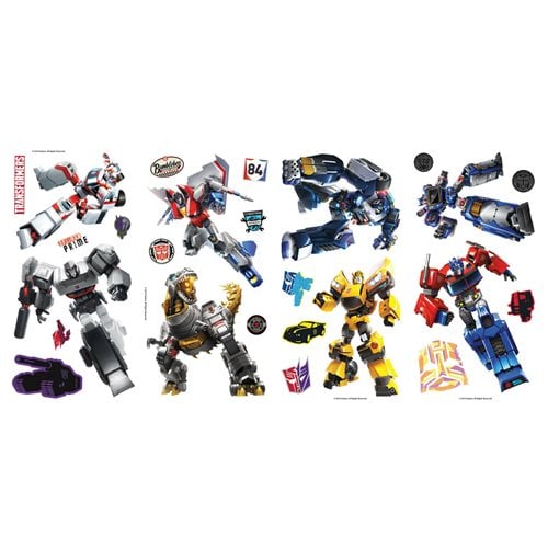 Transformers All Time Favorites Peel and Stick Wall Decals