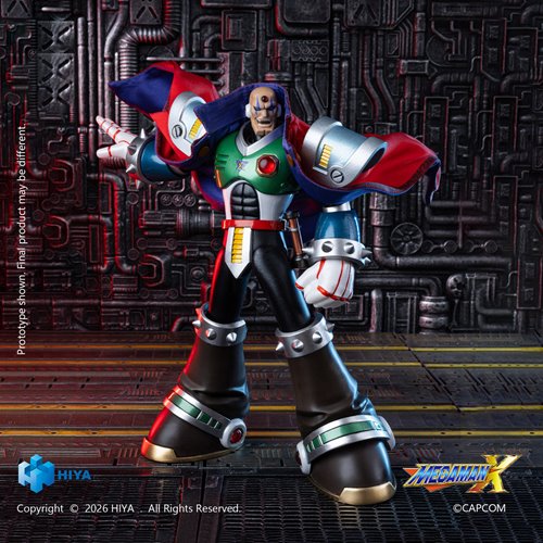 Mega Man X Sigma Exquisite Basic Series Non Scale 7-Inch Action Figure