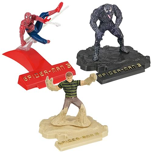 Marvel Spiderman Titanium Die Cast Sand-Man Figure 