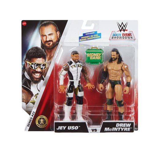 WWE Championship Showdown Series 23 Action Figure 2-Pack Case of 4