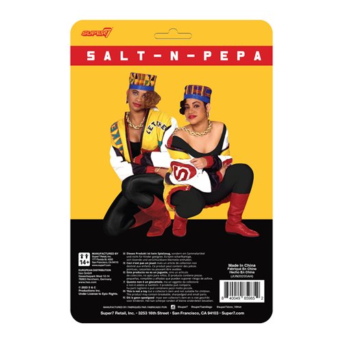 Salt-N-Pepa 3 3/4-Inch ReAction Figures 2-Pack