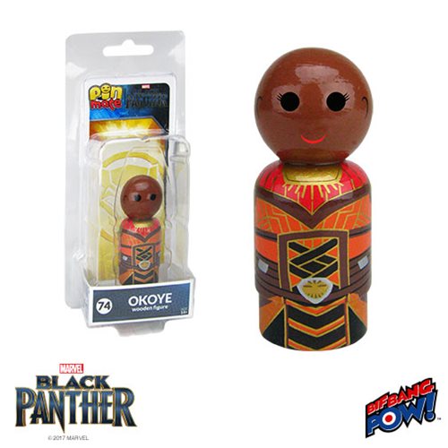 Black Panther Okoye Pin Mate Wooden Figure
