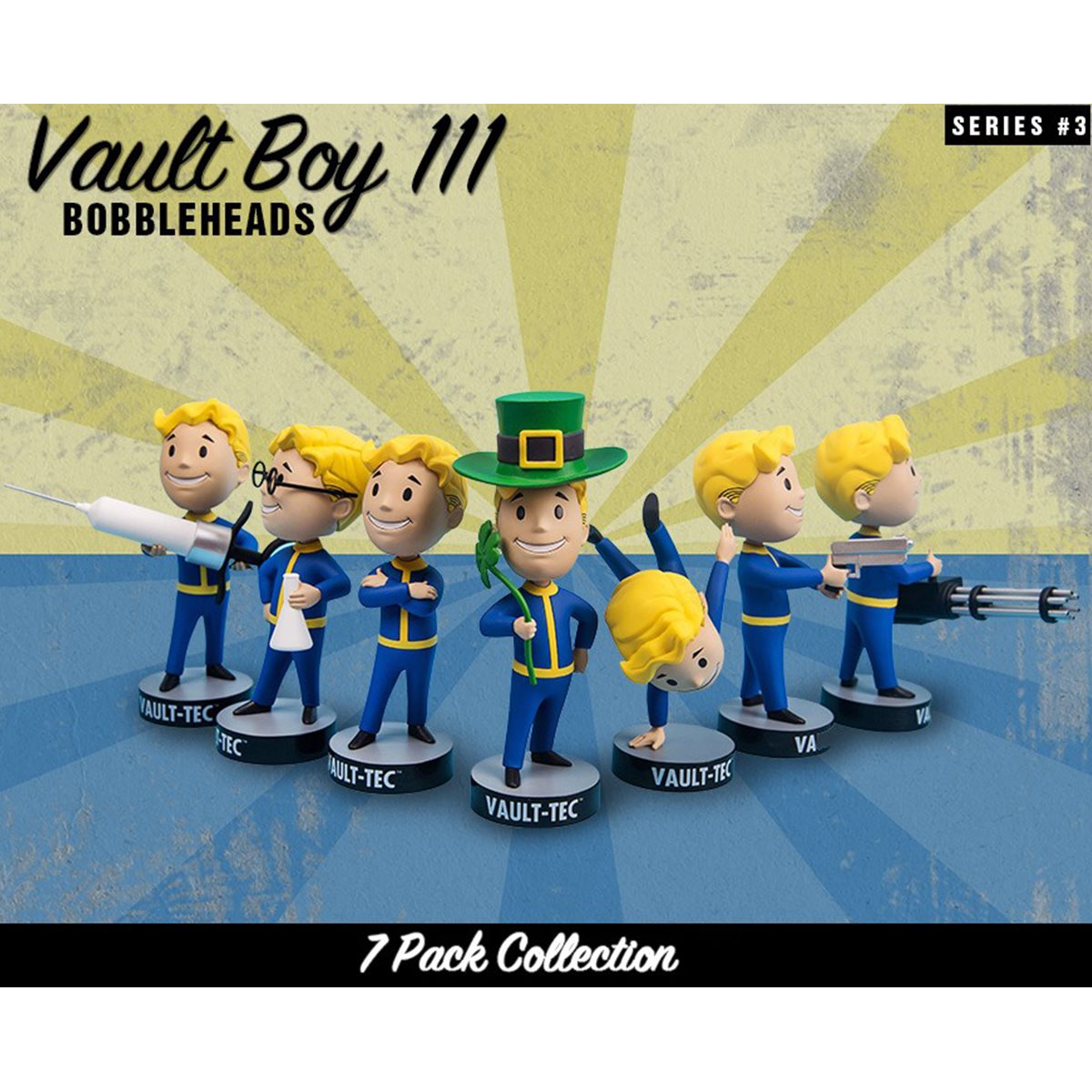 Series #1 Fallout 4 Vault Boy 5" Repair 111 Bobblehead NIB Vault-Tec Pip Boy 