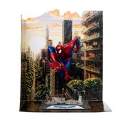 Marvel Wave 1 Spider-Man #6 1:10th Scale Posed Figure with Scene