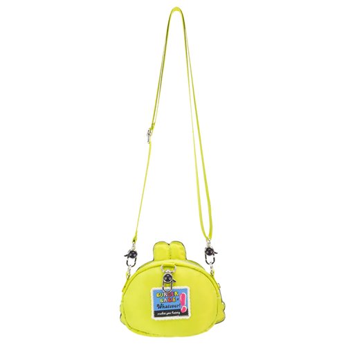 Burger Babie Padded Nylon Mini Crossbody Bag with Strap