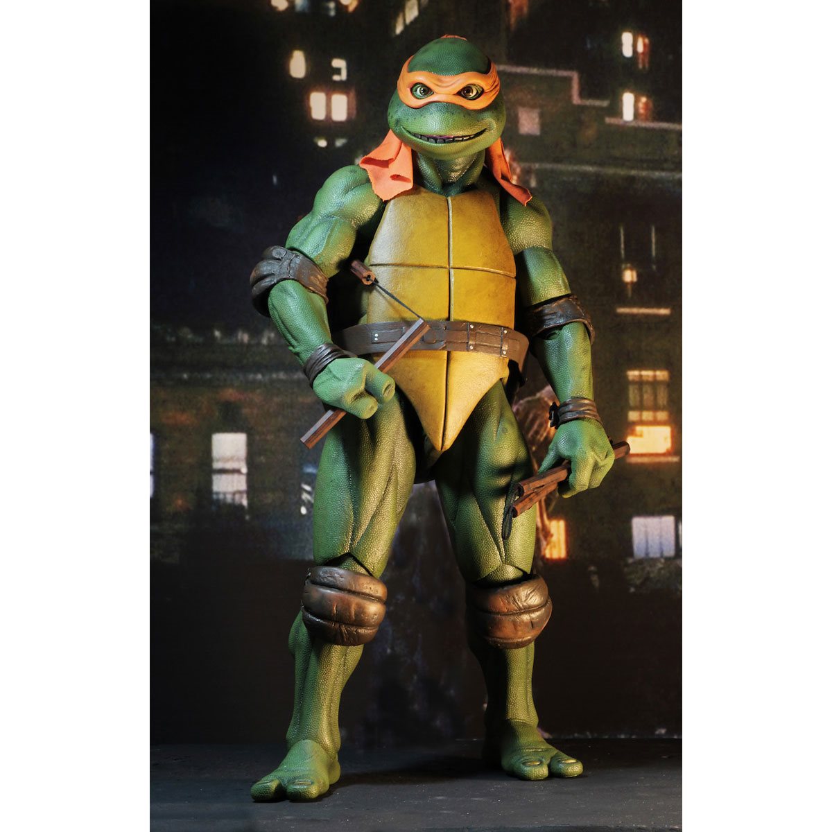 NECA - Teenage Mutant Ninja Turtles (1990 Movie) - 1/4 scale action figure  - Michelangelo