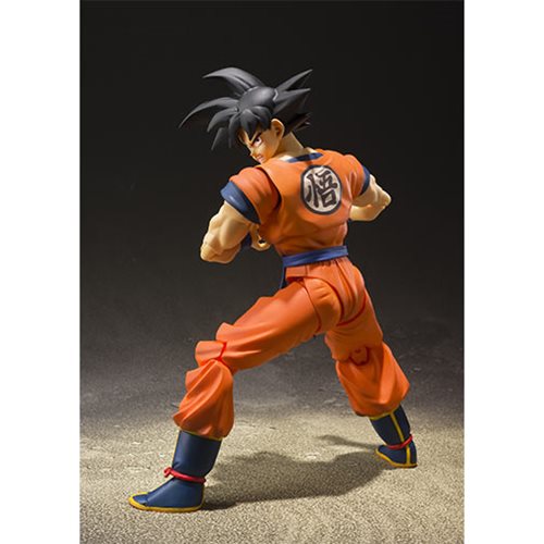 Dragon Ball Z Son Goku A Saiyan Raised On Earth SH Figuarts Action Figure