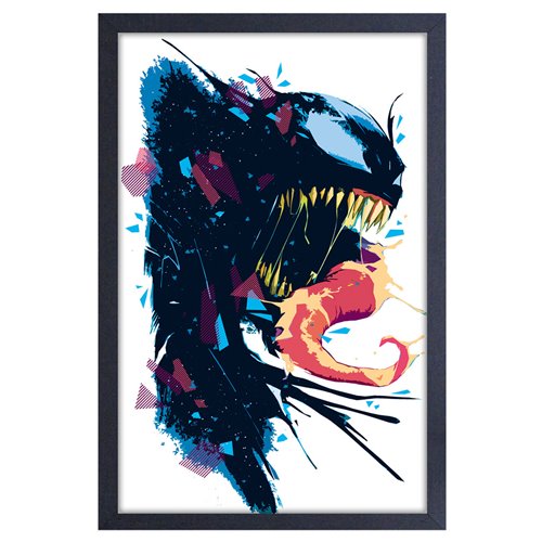 Venom Splat Framed Art Print