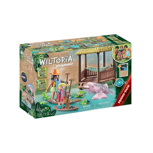 Playmobil 71143 Wiltopia Paddling Tour with River Dolphins