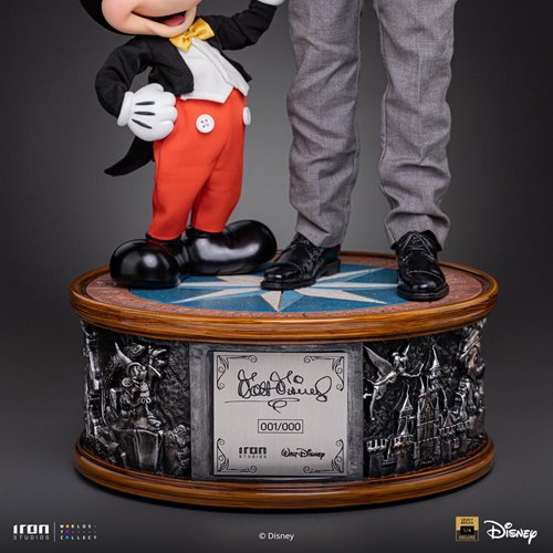 Disney Classics Walt Disney & Mickey Mouse Legacy Replica 1:4 Limited Edition Statue