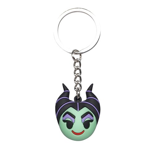 Disney Maleficent Icon Ball Key Chain
