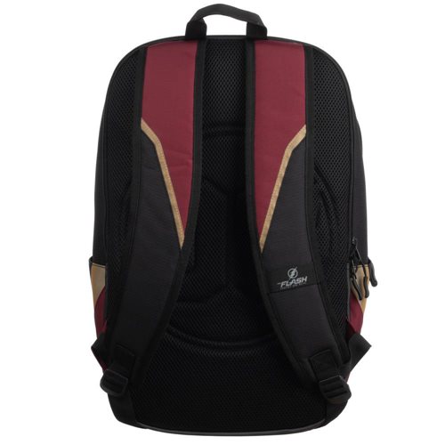 The Flash Black-and-Maroon Backpack