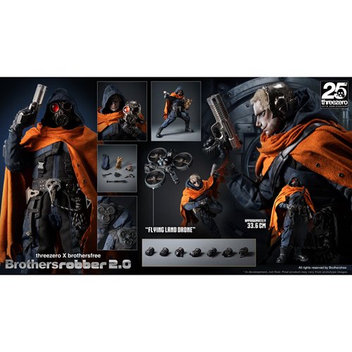 Brothersfree Brothers Robber 2.0 1:6 Scale Action Figure