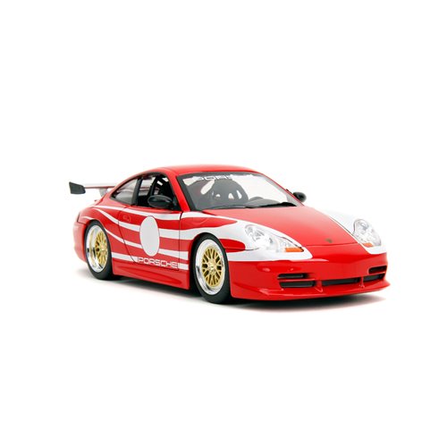 Hyper-Spec Porsche 911 GT3 996 1:24 Scale Die-Cast Metal Vehicle