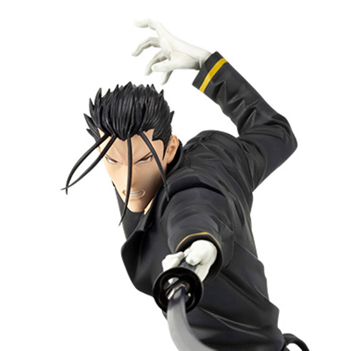 G.E.M. Series Rurouni Saito Hajime 1/8 Scale PVC Statue – 180mm Tall Collectible Figure With Interchangeable Parts - View #2