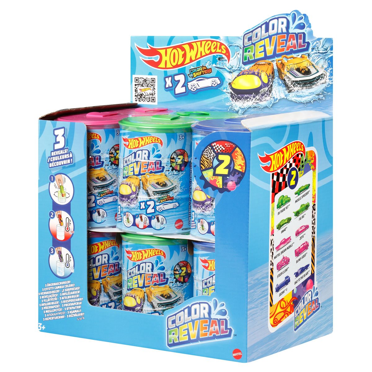 Toy Hot Wheels - Color Reveal 2-pack, Posters, Gifts, Merchandise