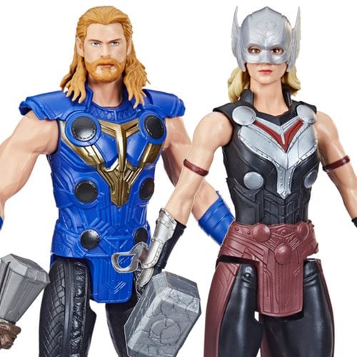 Thor: Love and Thunder 12-Inch Action Figures Wave 1 Set of 2