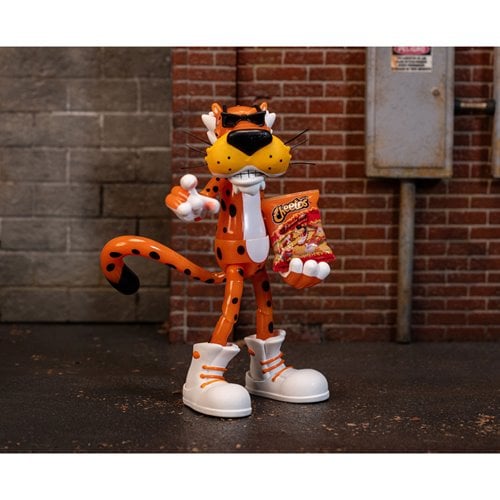 Cheetos Chester Cheetah Flamin' Hot GITD 6-Inch Action Figure - Entertainment Earth Exclusive