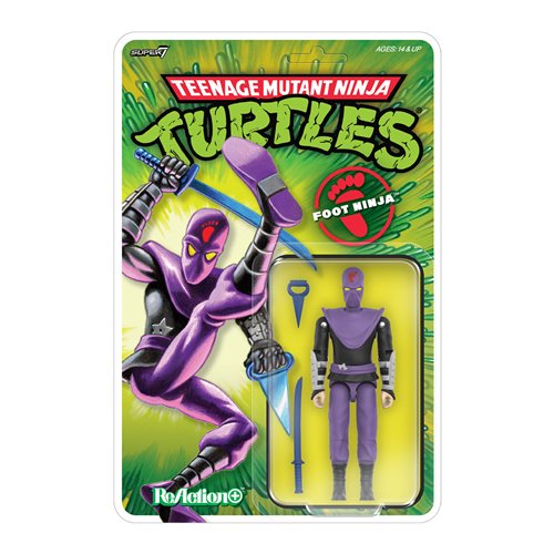 Teenage Mutant Ninja Turtles Foot Ninja 3 3/4-Inch ReAction+ Figure