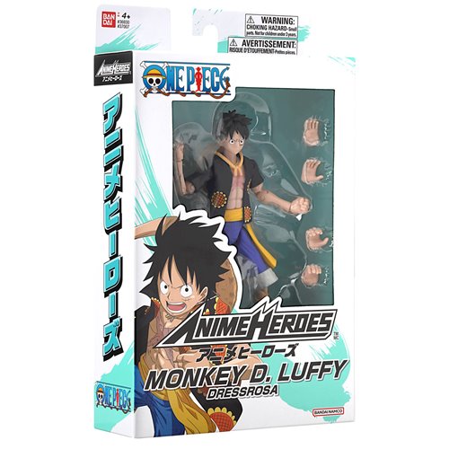 One Piece Anime Heroes Action Figure Wave 2 Case of 6