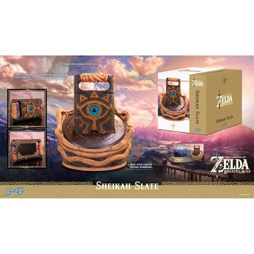 The Legend of Zelda: Breath of the Wild Sheikah Slate Limited Edition Statue