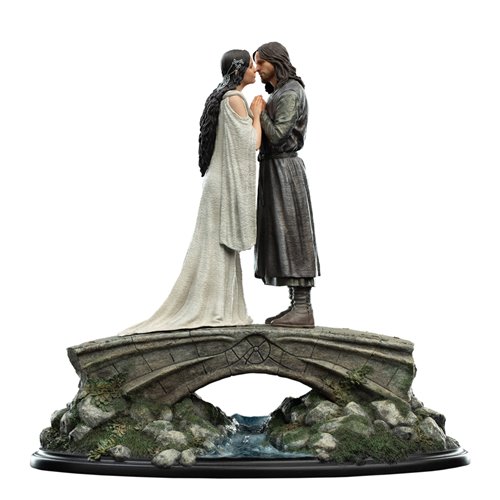 The Lord of the Rings Trilogy Aragorn and Arwen Miniature Statue
