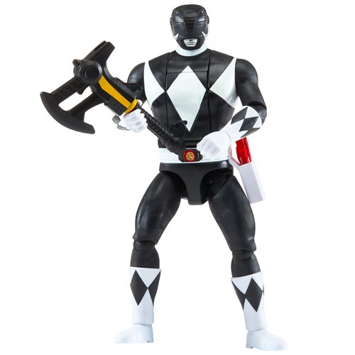 Mighty Morphin Power Rangers: Re-Ignition Auto Morphin Black Ranger Action Figure