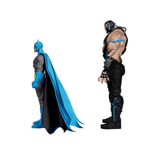 DC Multiverse: Knightfall Batman 7-Inch Scale Figure vs Bane Megafig Action Figure 2-Pack