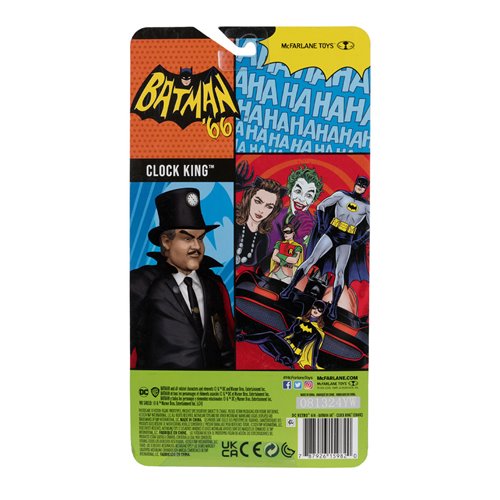 DC Retro Wave 11 Batman 1966 Clock King Comic 6-Inch Scale Action Figure