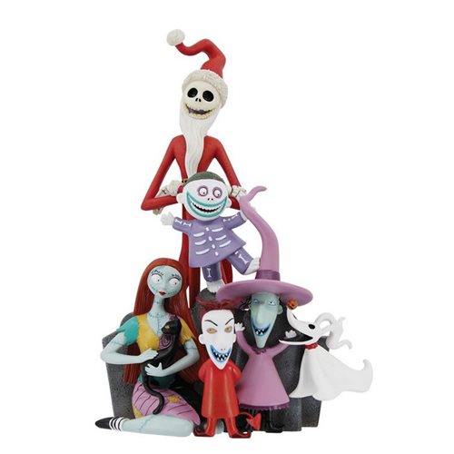 Disney Showcase The Nightmare Before Christmas Character Pyramid Statue