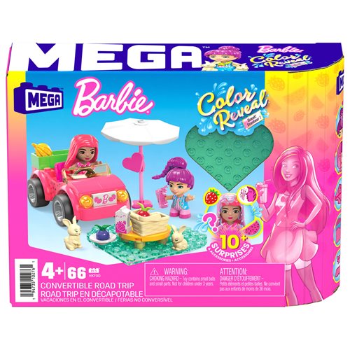 Barbie Mega Color Reveal Convertible Road Trip