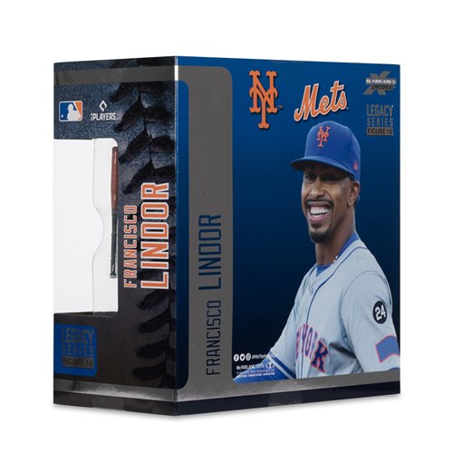 MLB SportsPicks New York Mets Francisco Lindor 7-Inch Posed Figure Case of 6