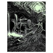 Iron Maiden Fear of the Dark by Richard Friend Glow-in-the-Dark Variant Silk Screen Art Print