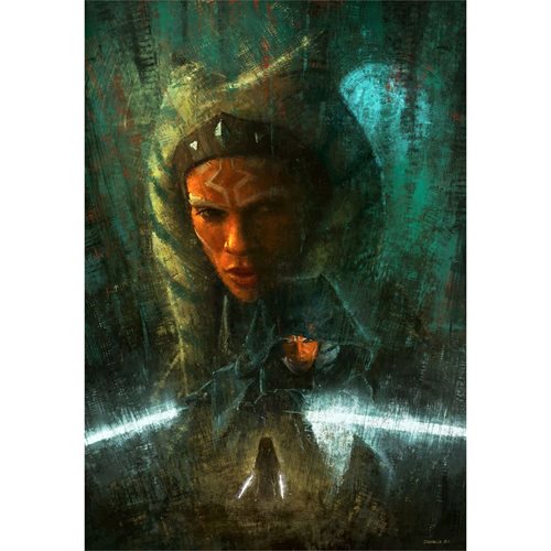 Star Wars: The Mandalorian Ahsoka the Warrior by Ignacio RC Canvas Giclee Art Print