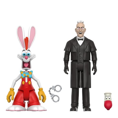Who Framed Roger Rabbit Roger Rabbit and Judge Doom 3 3/4-Inch ReAction Figure 2-Pack - SDCC Exclusi