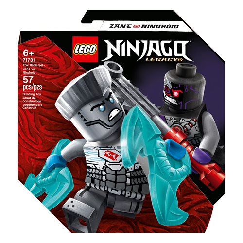 LEGO 71731 Ninjago Epic Battle Set Zane vs. Nindroid