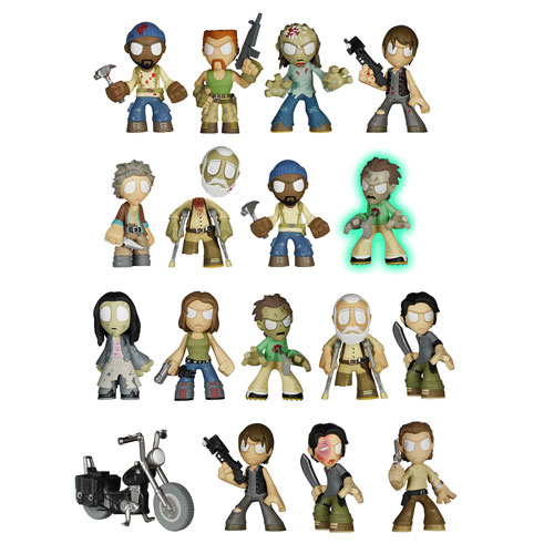 The Walking Dead Mystery Minis Series 3 Mini-Figure 4-Pack
