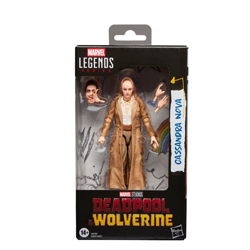 Deadpool & Wolverine Marvel Legends 6-Inch Action Figure Wave 2 Case of 6