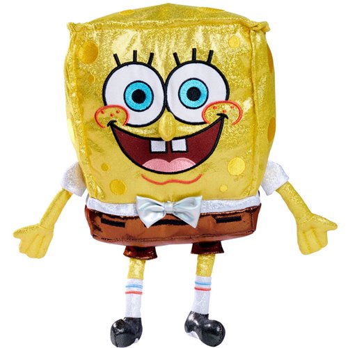 SpongeBob SquarePants 25th Anniversary Glittering 12-Inch Plush