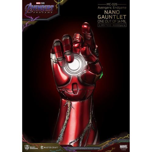 Avengers: Endgame Nano Gauntlet MC-026 Master Craft Statue