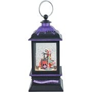 The Nightmare Before Christmas Jack and Sally Spinning Musical Light-Up Lantern