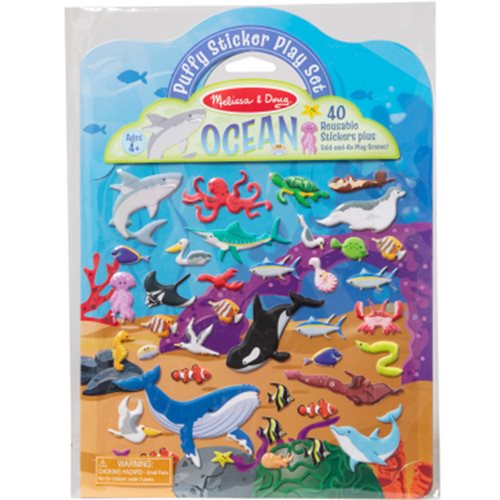 Ocean Puffy Sticker Play Set